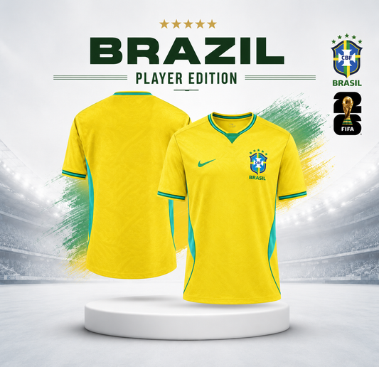 Brazil 2026 World Cup Home Jersey - Player Edition